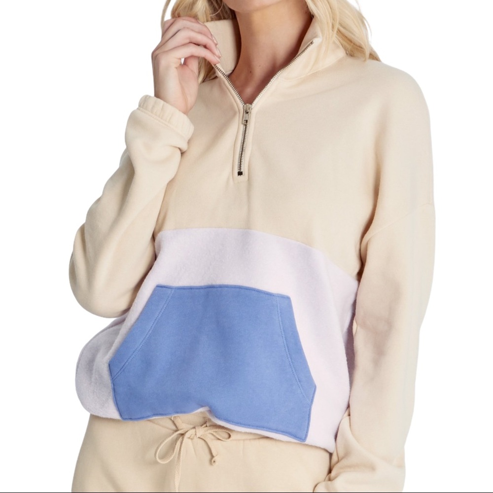 ❌SOLD❌ Wildfox Lea Sweatshirt in Wheat, Dusk, Wispy NWT